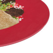 KiniArt Falafelサンドイッチ カッティングボード (角)