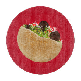 KiniArt Falafelサンドイッチ カッティングボード