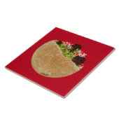 KiniArt Falafelサンドイッチ タイル (側面)
