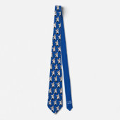 KiniArt French Bulldog Neck Tie ネクタイ (正面)
