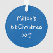 KiniArt Goldendoodle オーナメント (裏面)