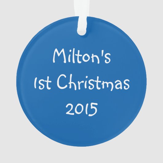 KiniArt Goldendoodle オーナメント (裏面)