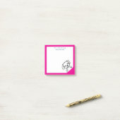 KiniArt Havanese Notes ポストイット (デスク上)