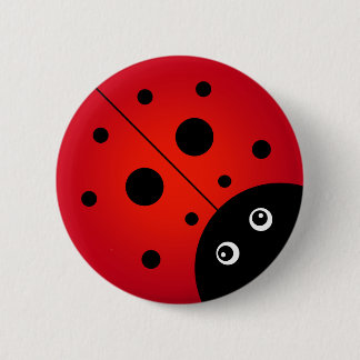 KiniArt Ladybugボタン 缶バッジ