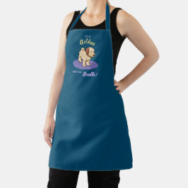 KiniArt LifeはゴールデンドールTシャツ エプロン