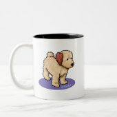 KiniArt LifeはゴールデンドールTシャツ ツートーンマグカップ (左)