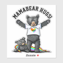 KiniArt Mamabear Hugsシール シール