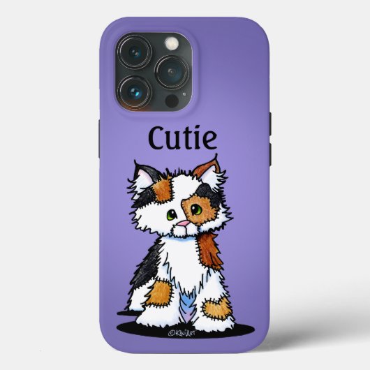 KiniArt Patches Calico KittenCase-Mate iPhoneケース Case-Mate iPhoneケース (裏面)