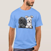 KiniArt PuliおよびPumi Tシャツ (正面)