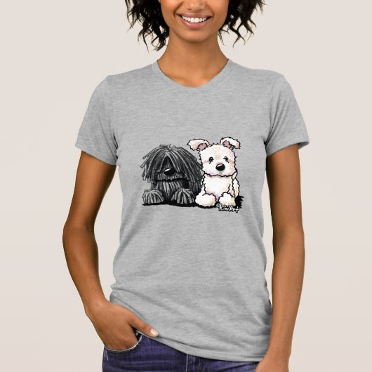 KiniArt PuriとPumi Tシャツ (正面)