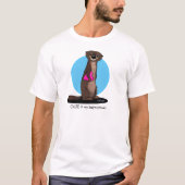 KiniArt River Otter Tシャツ (正面)