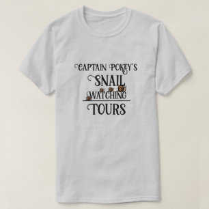 KiniArt Snail Watching Tour T-Shirt Tシャツ
