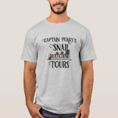 KiniArt Snail Watching Tour T-Shirt Tシャツ (正面)