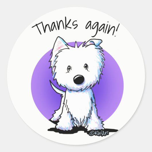 KiniArt TY2シール ラウンドシール (正面)