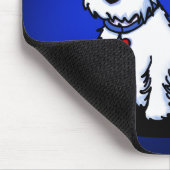 KiniArt Westie親マウスパッド マウスパッド (コーナー)