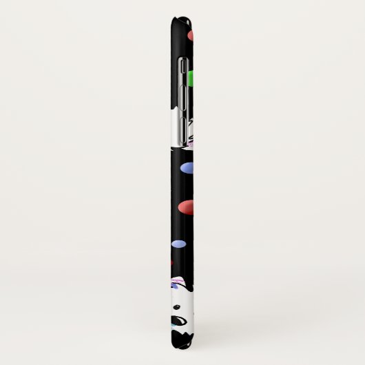 KiniArt Westie Polka Dot Case-Mate iPhoneケース (裏面/左)