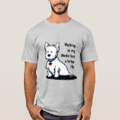 KiniArt Westie Tシャツ (正面)