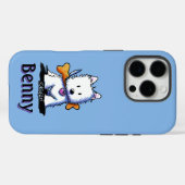 KiniArt™ Westie with Bone Case-Mate iPhoneケース (裏面 (横))