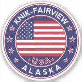 Kink-Fairview Alaska, Kink-Fairview シール (正面)