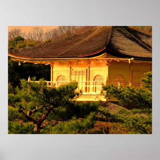 Kinkaku-ji (Rokuon-ji) ポスター (正面)