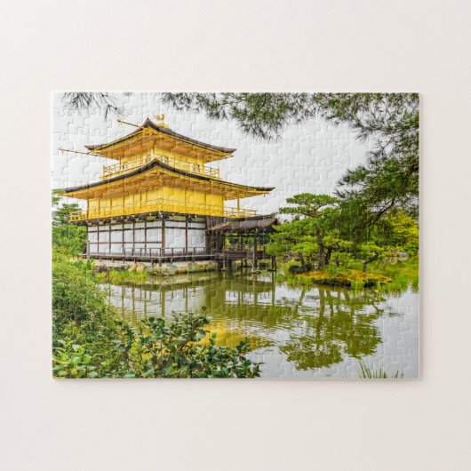 Kinkaku-ji, the golden pavilion, Kyoto ジグソーパズル (横)