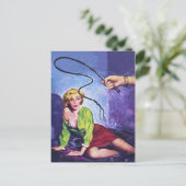 Kinky同性愛ヴィンテージパルプマガジンカバー ポストカード (スタンド正面)