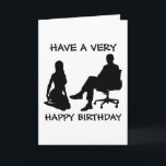 KINKY誕生日GREETING CARD for WIFE カード<br><div class="desc">とてもハッピーバースデーだ。それは命令だ。</div>