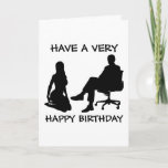 KINKY誕生日GREETING CARD for WIFE カード<br><div class="desc">とてもハッピーバースデーだ。それは命令だ。</div>