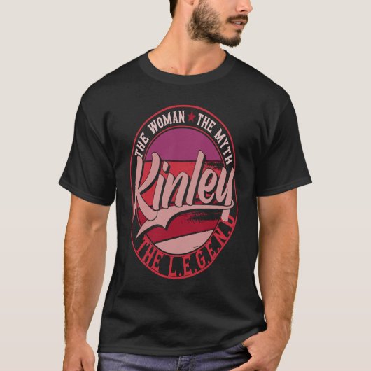 Kinley the Lady of Myth the Legend Tシャツ (正面)