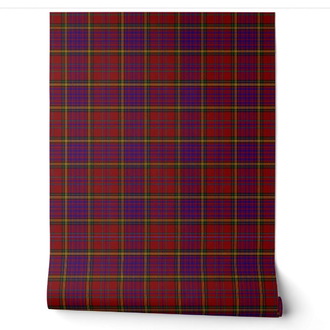 Kinnedear RedのアンダーソンタータンチェックPlaid Scotish Cl 壁紙 (ほどく)