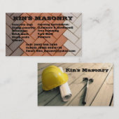 Kin's_masonry 名刺 (正面/裏面)