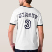 Kinsey 3海軍 tシャツ (裏面)