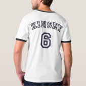 Kinsey 6海軍 tシャツ (裏面フル)