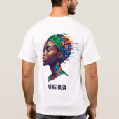 Kinshasa_鮮やかUrban_Spirit! Tシャツ (裏面)