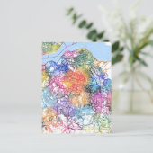 Kinshasa DR Congo City Map ポストカード (スタンド正面)