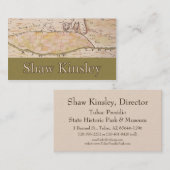 Kinsleyカスタマイズ可能な名刺 名刺 (正面/裏面)