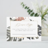 KINSLEYボホテラコッタおむつラッフルチケット 招待状 (スタンド正面)