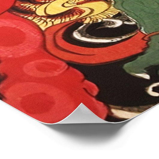 Kintaro Subduing the Thunder God ポスター (角)