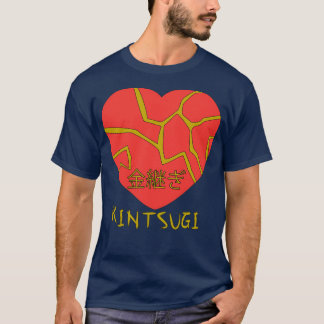 Kintsugi Kintsukuroi Heart 1 Tシャツ
