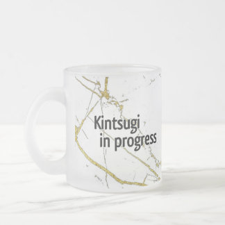 Kintsugi mug crystal フロストグラスマグカップ