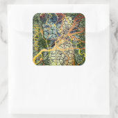 Kintsugi - reparierte Identität スクエアシール (バッグ)