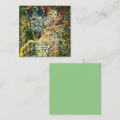 Kintsugi - reparierte Identität スクエア名刺 (正面/裏面)