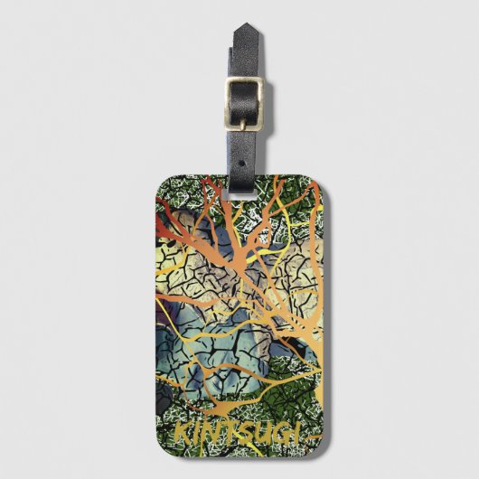 Kintsugi - reparierte Identität ラゲッジタグ (正面縦)