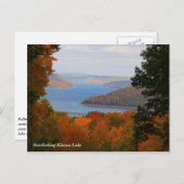 Kinzua湖を見下ろす ポストカード (正面/裏面)