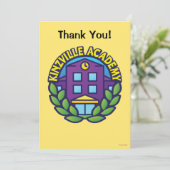 Kinzvilleアカデミーのロゴ サンキューカード (スタンド正面)