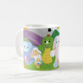 Kinzville公園の春のお祝い コーヒーマグカップ (正面左)