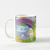 Kinzville公園の春のお祝い コーヒーマグカップ (左)