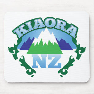 KIORAのキーウィニュージーランドこんにちは マウスパッド