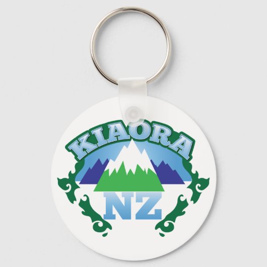 KIORAキウイNew Zealand hello キーホルダー (正面)