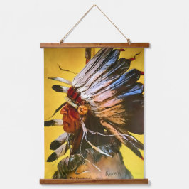 Kiowa Chief  吊り下げ型タペストリー